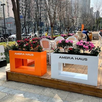 Galvanized Raised Garden Bed, Galvanized Planter Garden Boxes Outdoor, Rectangular Large Metal Vegetable Box