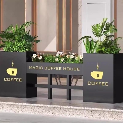 Stainless steel SS304 Galvanized steel Raised Garden Bed, Planter Garden Boxes Outdoor, Rectangular Large Metal Vegetable Box